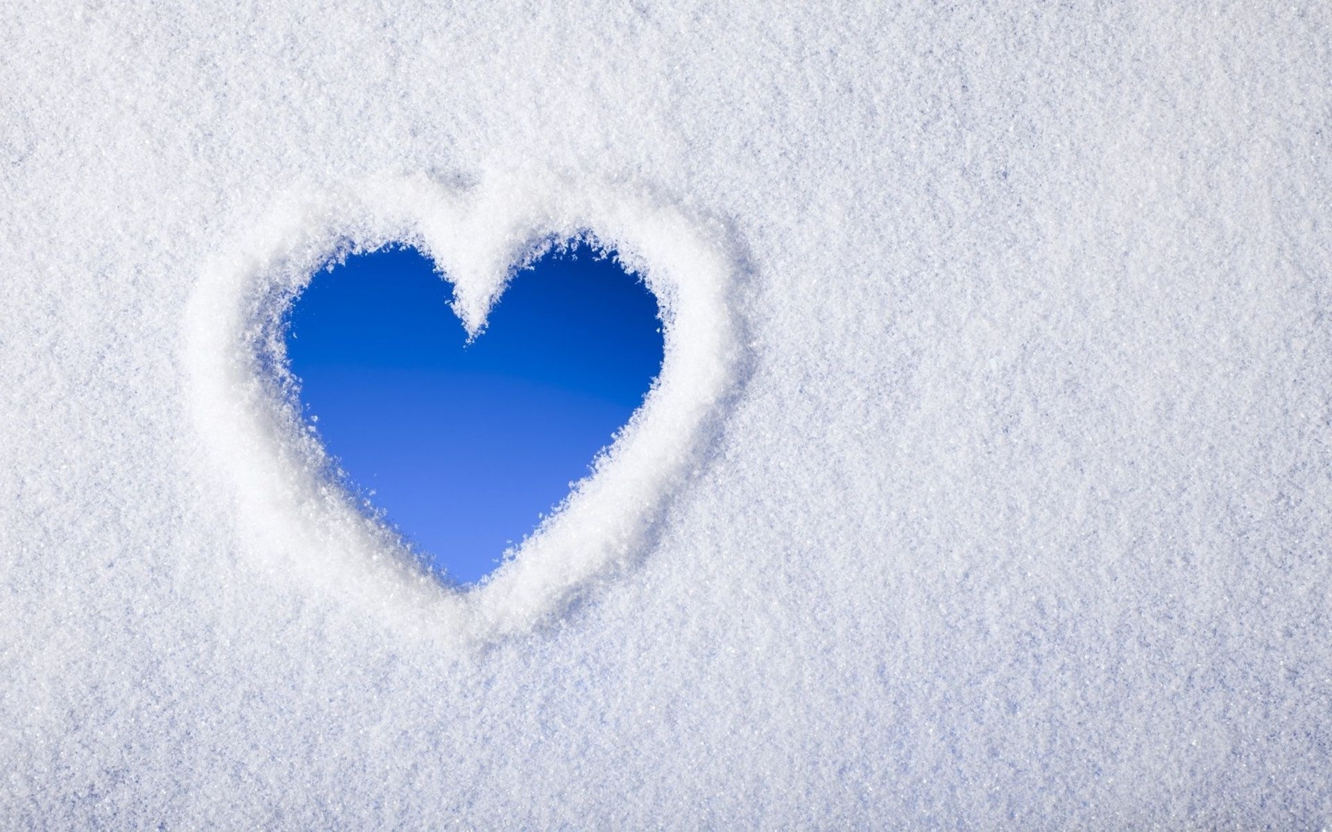 Snow Heart Wallpapers | HD Wallpapers