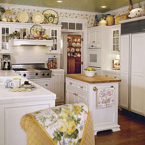 Cottage Style Kitchen Inspiration Bright Design. . Home Design ...
