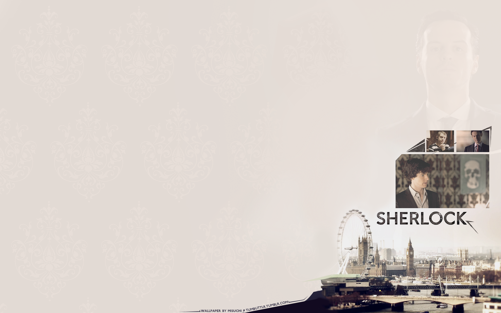 Widening Gyreations - I wanted a classy Sherlock wallpaper for my...