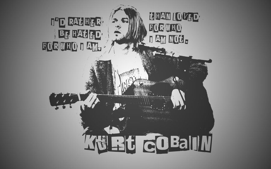 Kurt Cobain Quote Wallpaper - Album on quotesvil.com