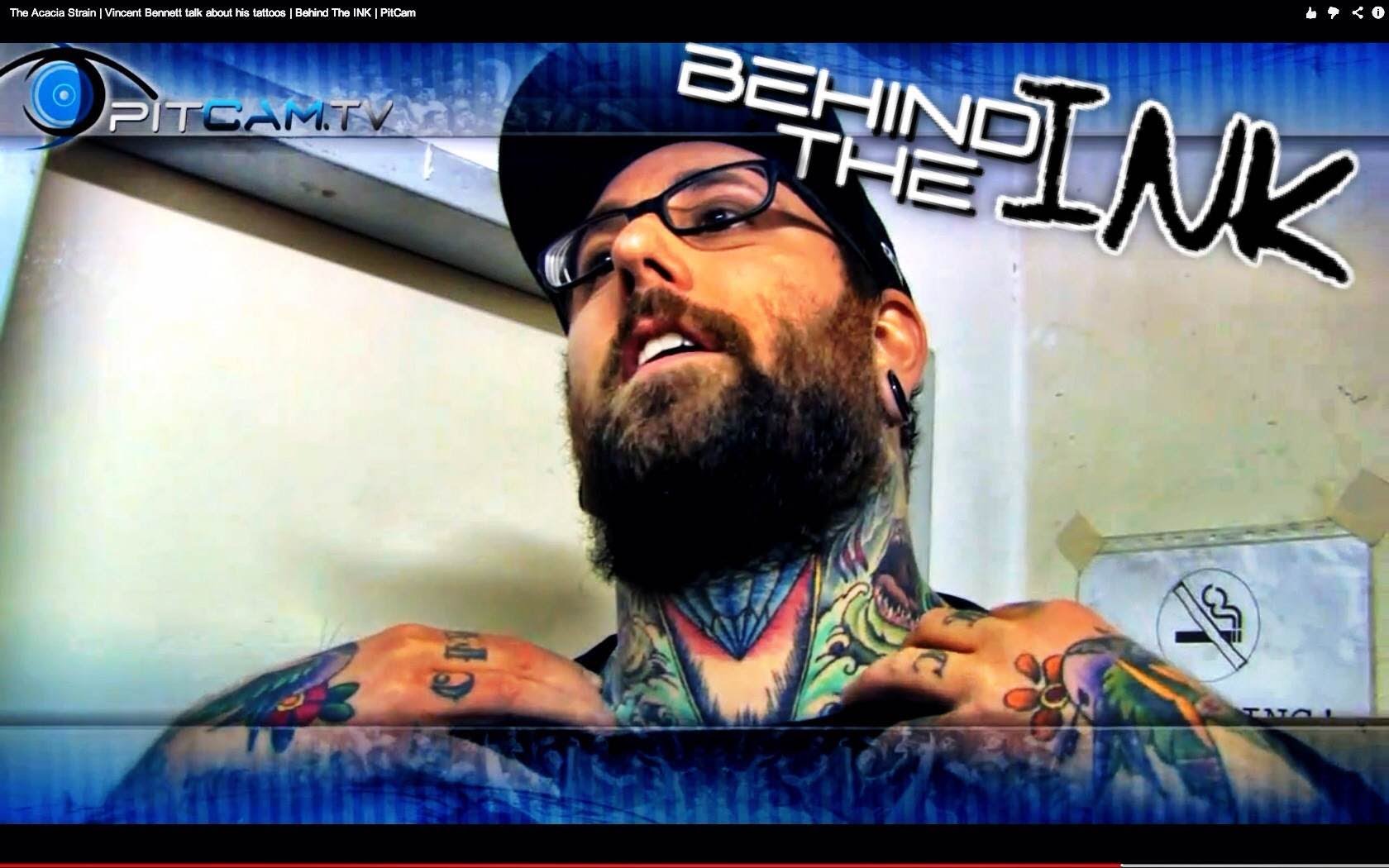 The Acacia Strain | Vincent Bennett talk about his tattoos ...