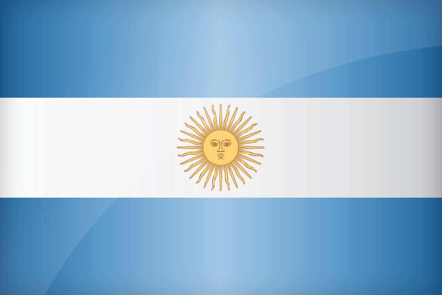 Argentina Flag Wallpaper, Size 1500x1000  - HD