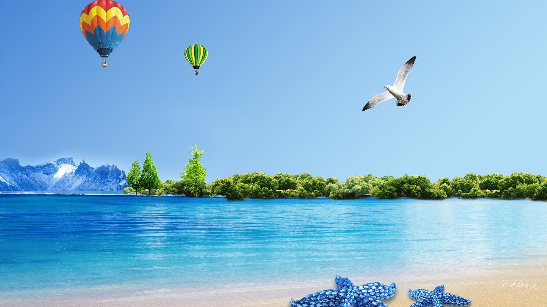 Summer free desktop wallpaper