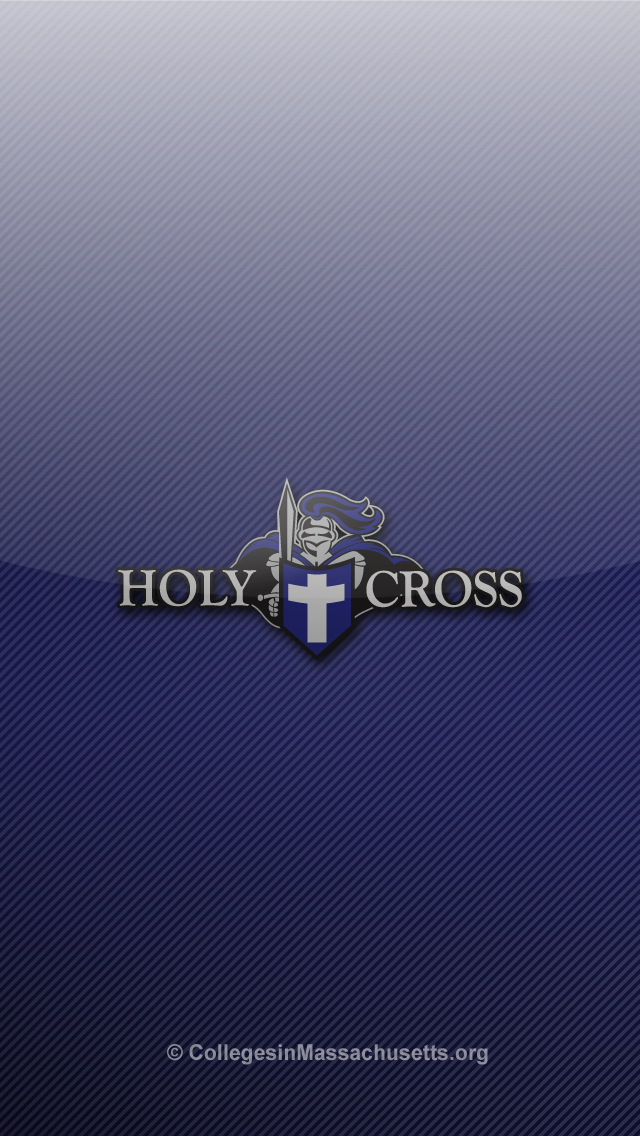 College of the Holy Cross Crusaders iPhone 5 Wallpapers - Colleges ...