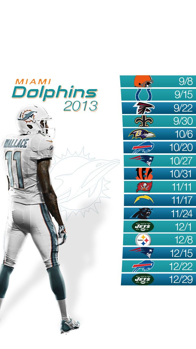 Miami Dolphins 2013 Wallpaper for iPhone 5 : miamidolphins