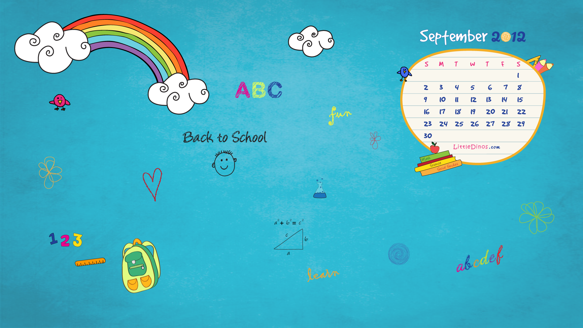 Back To School Wallpapers For Desktop Group 67