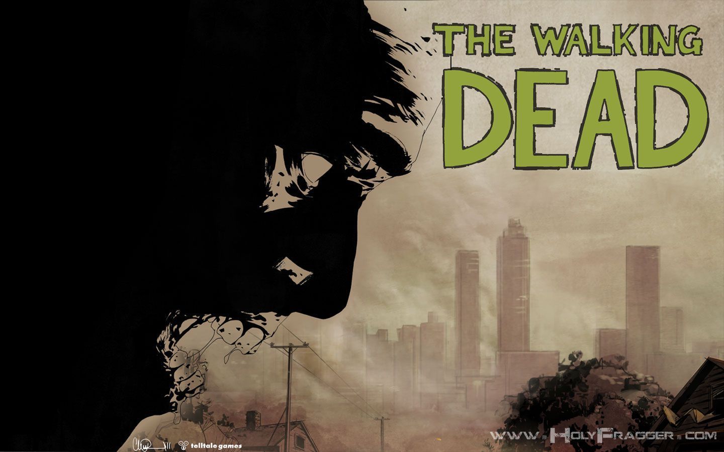 The Walking Dead Video Game Wallpaper 1 - The Walking Dead ...
