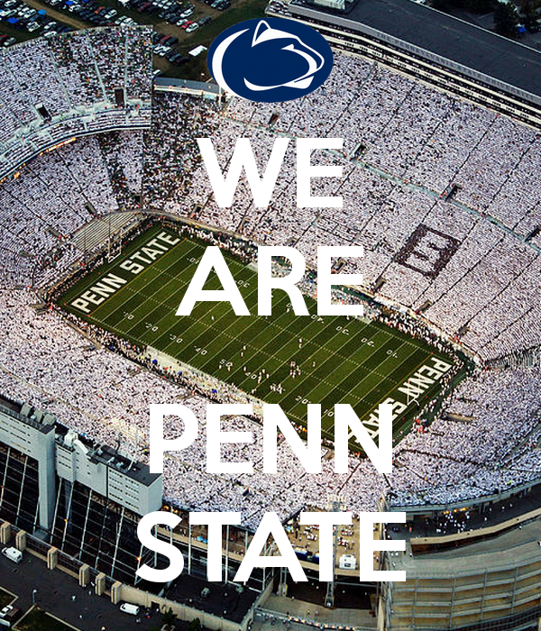 WE ARE PENN STATE Poster | rossbdot | Keep Calm-o-Matic