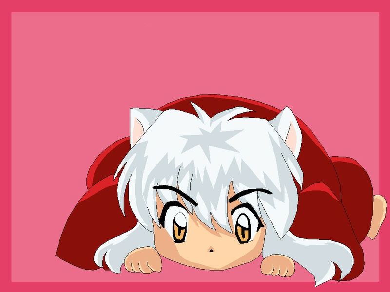 Download Anime Awesome Inuyasha Chibi Wallpaper 800x600 Full HD