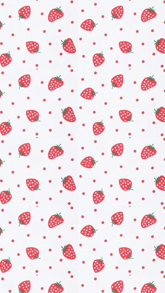 strawberry tumblr background