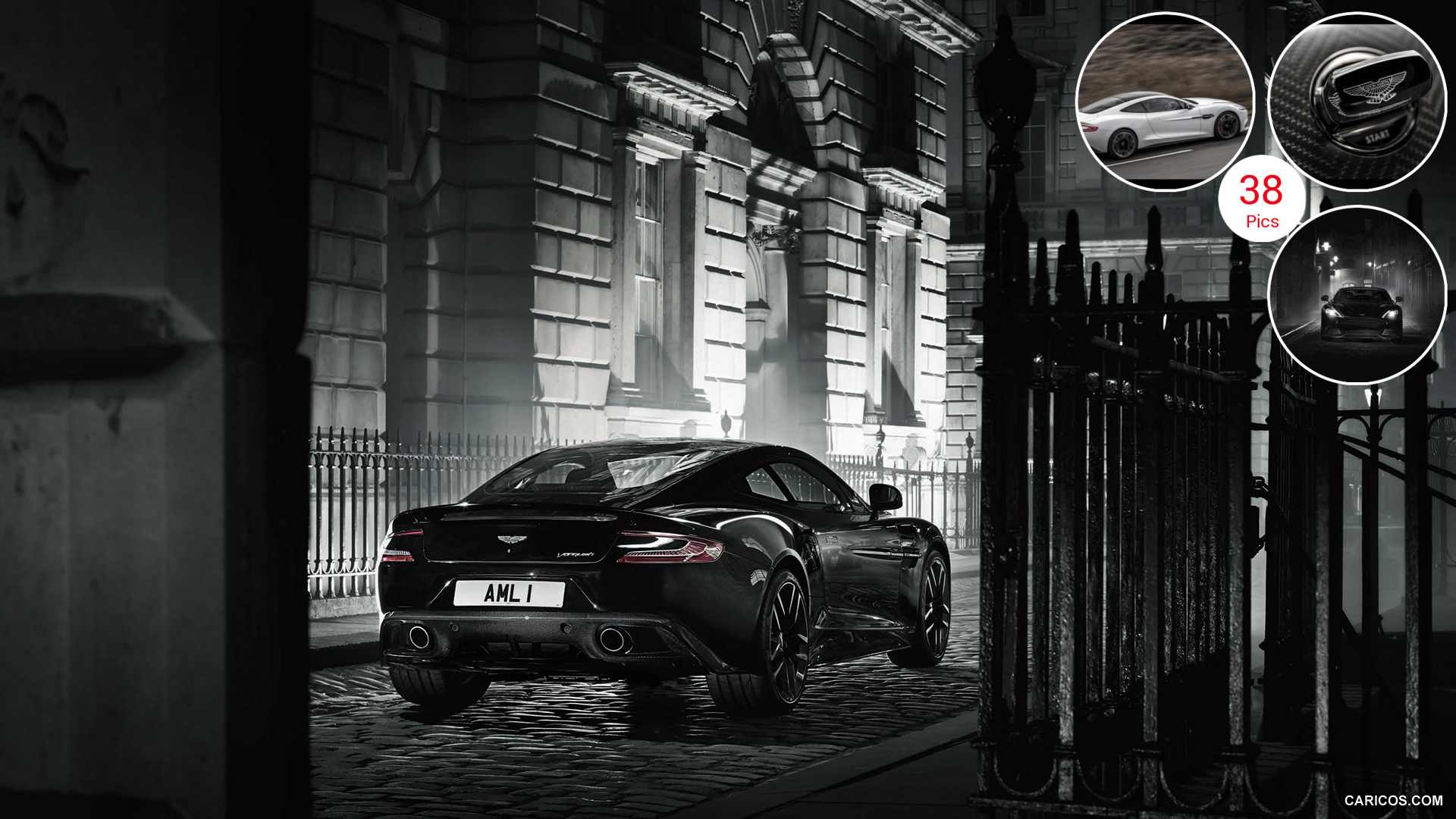 2015 Aston Martin Vanquish Carbon Black Edition - Rear | HD ...