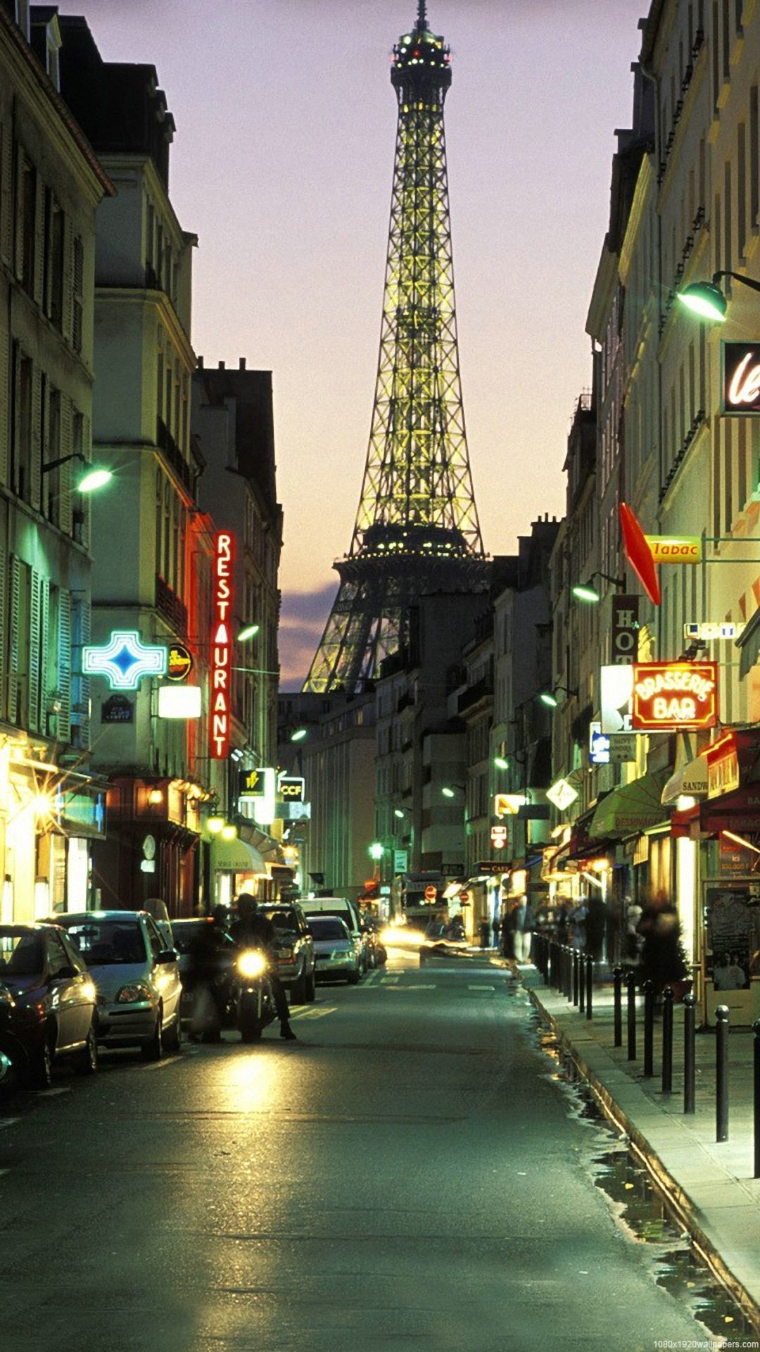 1080x1920 Street Paris City Wallpapers HD
