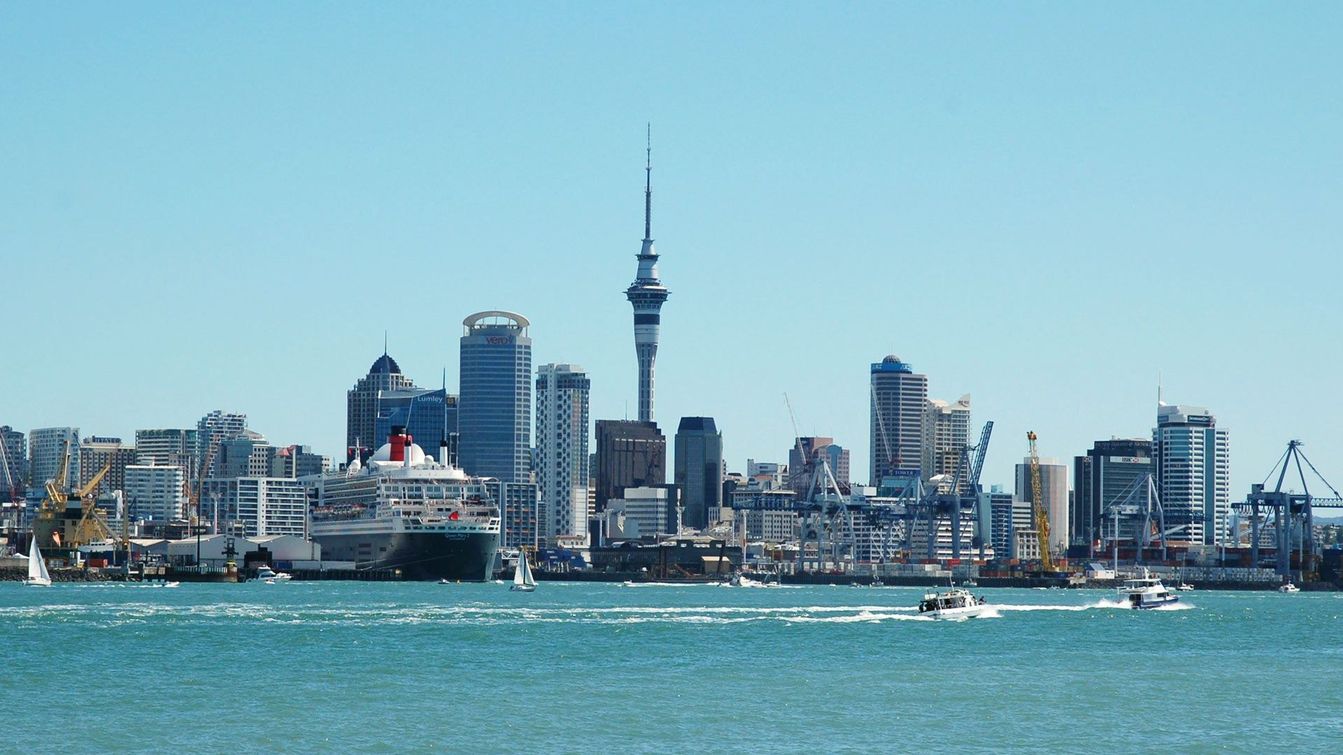 Auckland new zealand city wallpaper HD 1080p for Desktop