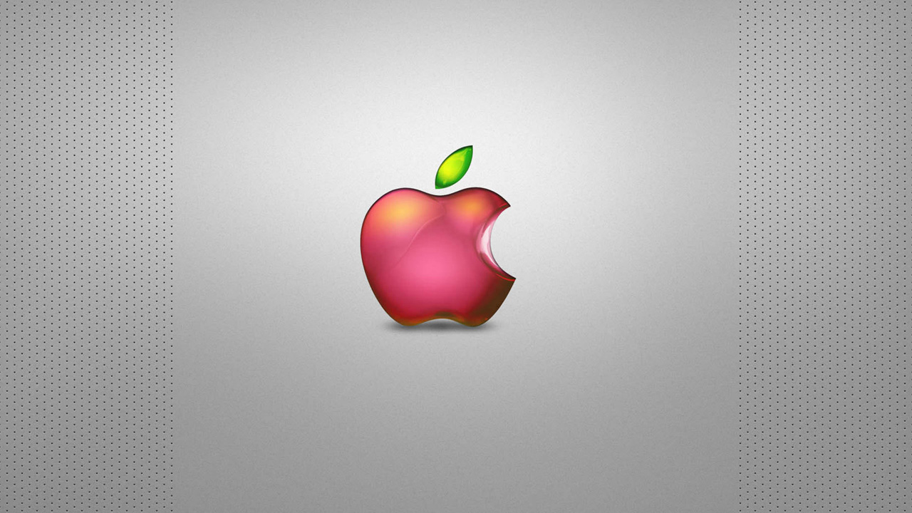 Pink Apple logo Wallpapers HD, HD Desktop Wallpapers