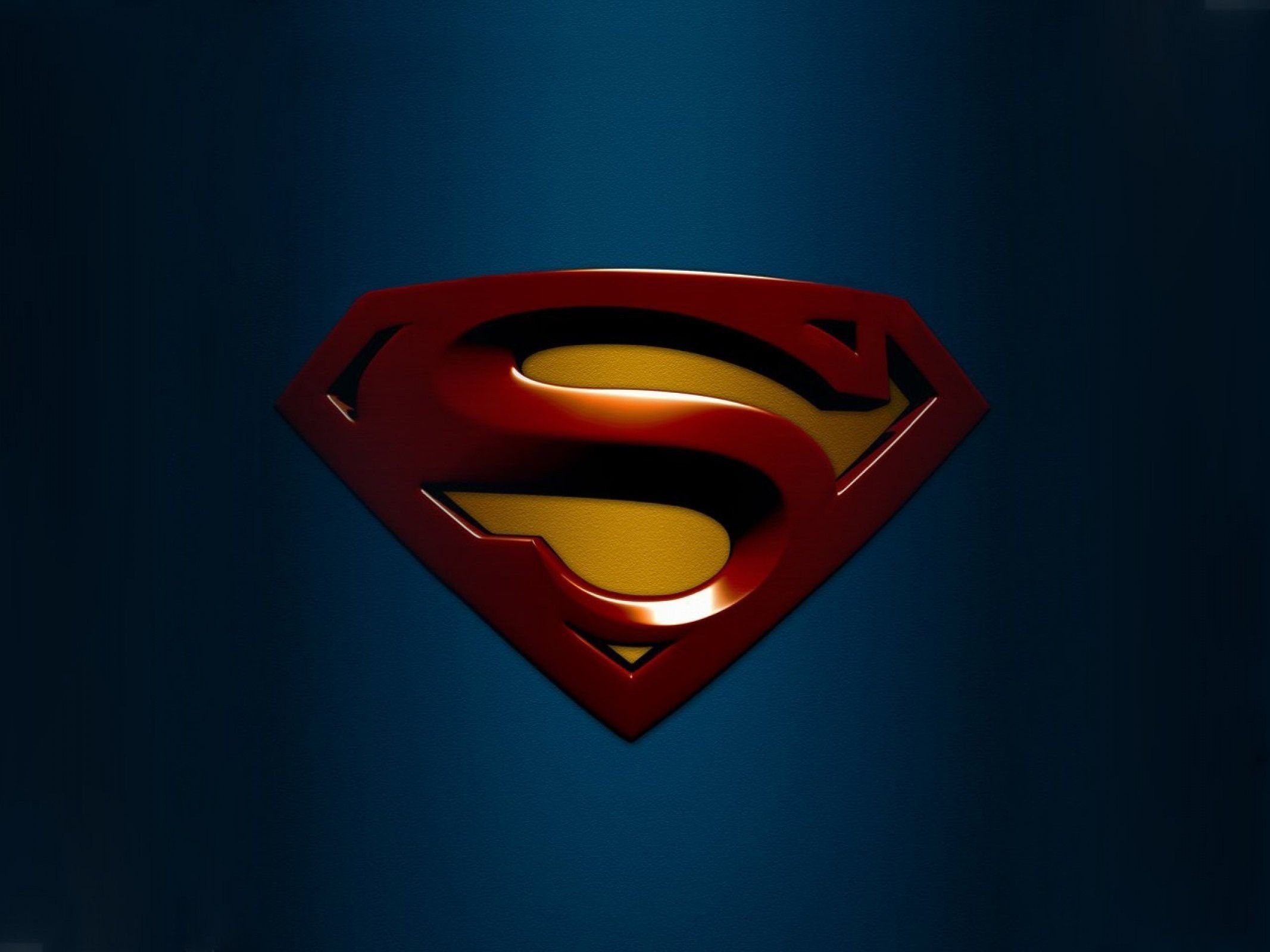 Wallpaper Superman, logo, graphics desktop wallpaper » 3D » GoodWP.com
