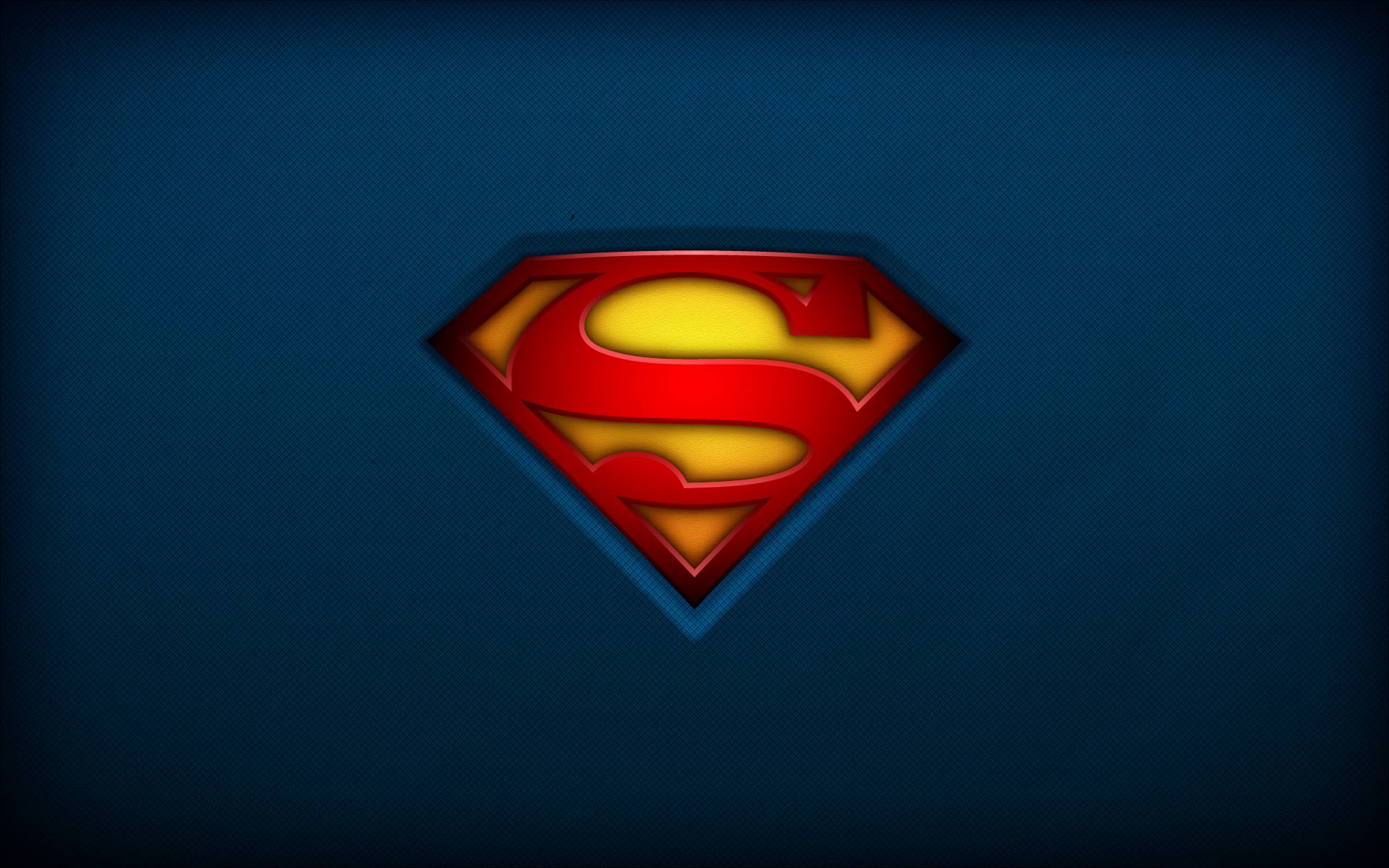 Superman Logo 3D Black Wallpaper HD Desktop Wallpaper