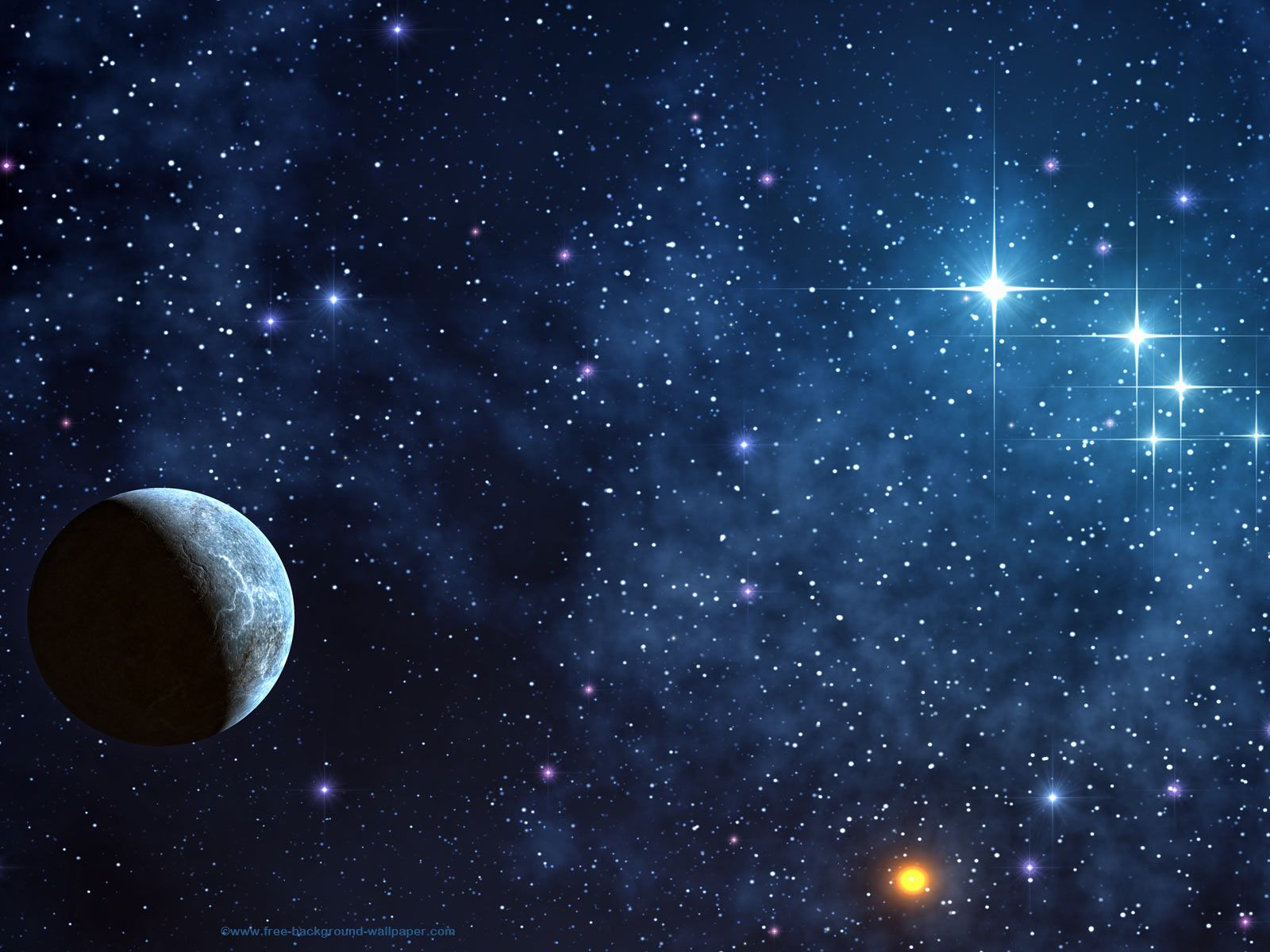 Shinning Stars Space Picture Space Desktop Background - 1600x1200 ...