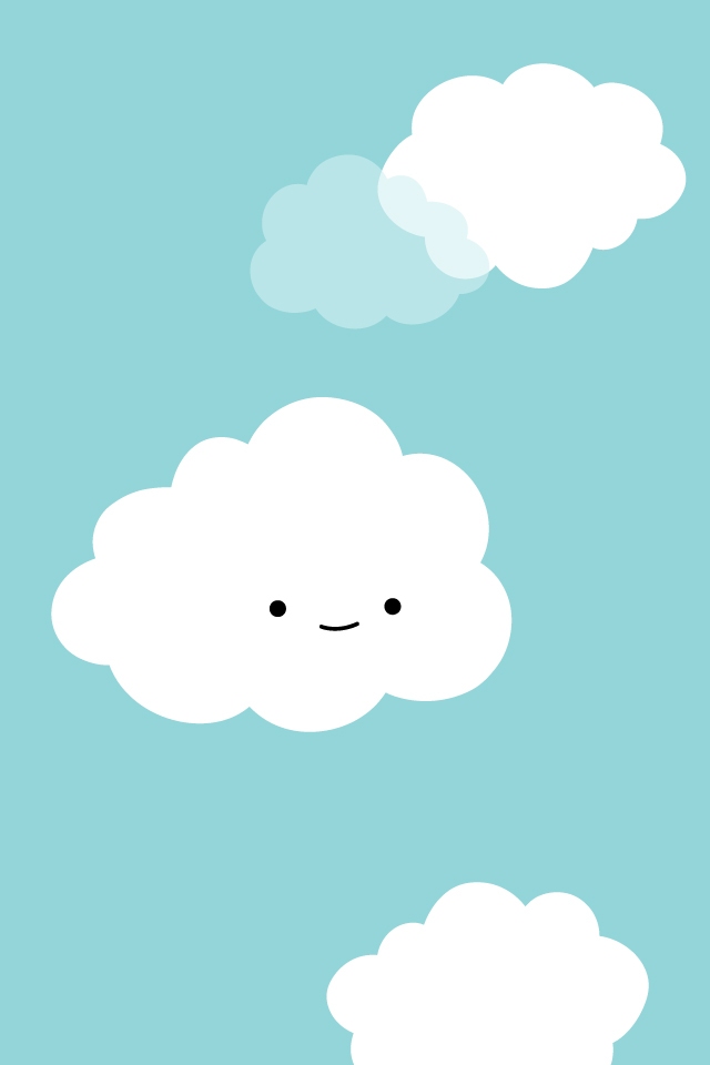 Cute Clouds iPhone Wallpaper | cute Wallpapers