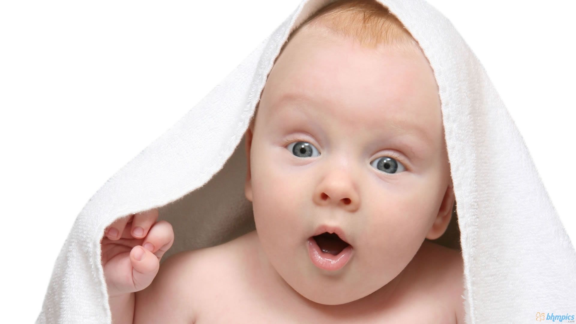 Download Cute Baby In Towel Wallpaper | Full HD Wallpapers
