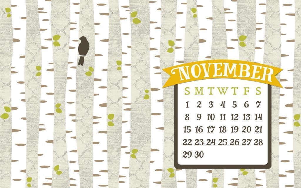 November Desktop and Mobile backgrounds | Leelou Blogs