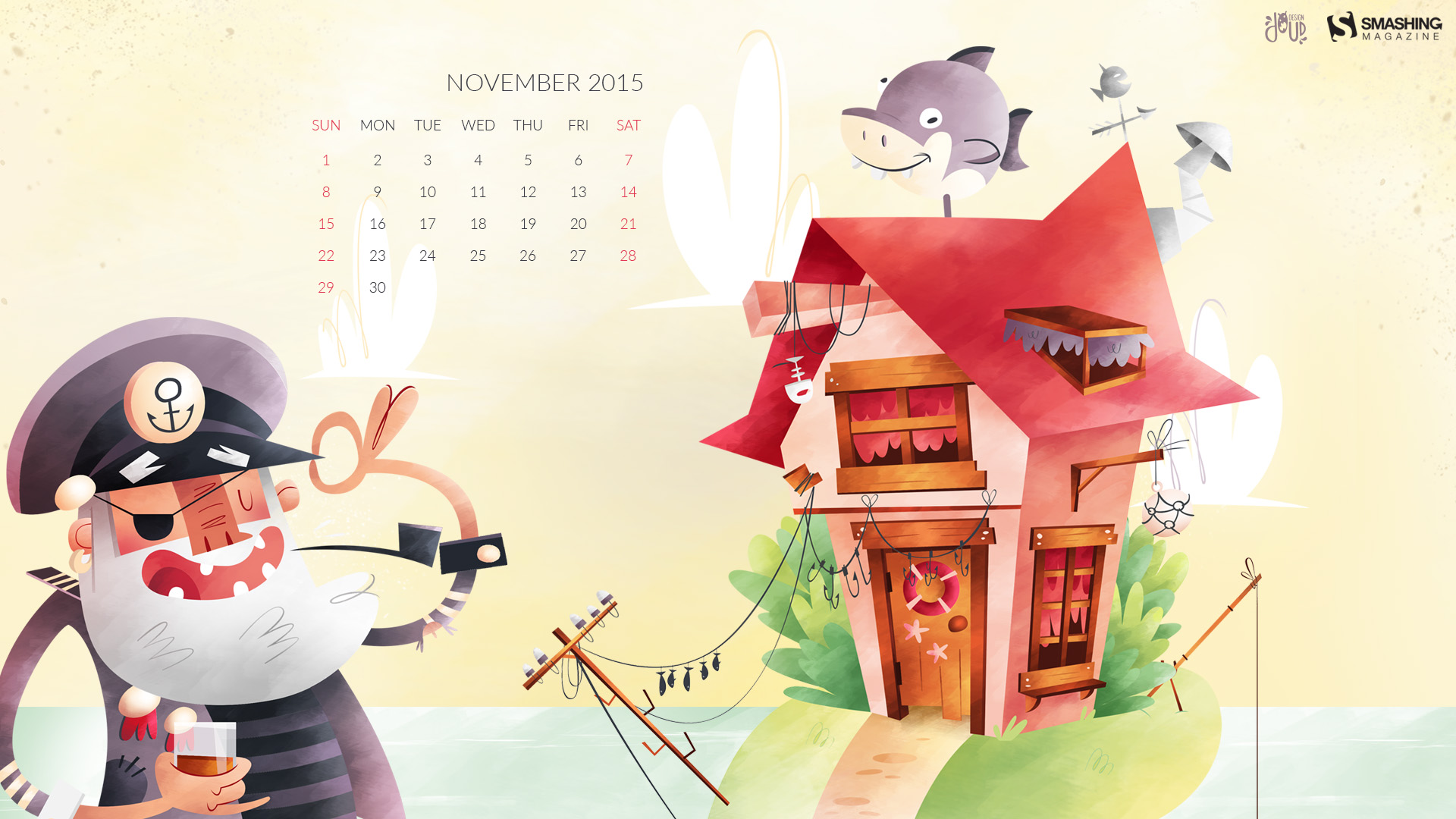 Desktop Wallpaper Calendars: November 2015 – Smashing Magazine