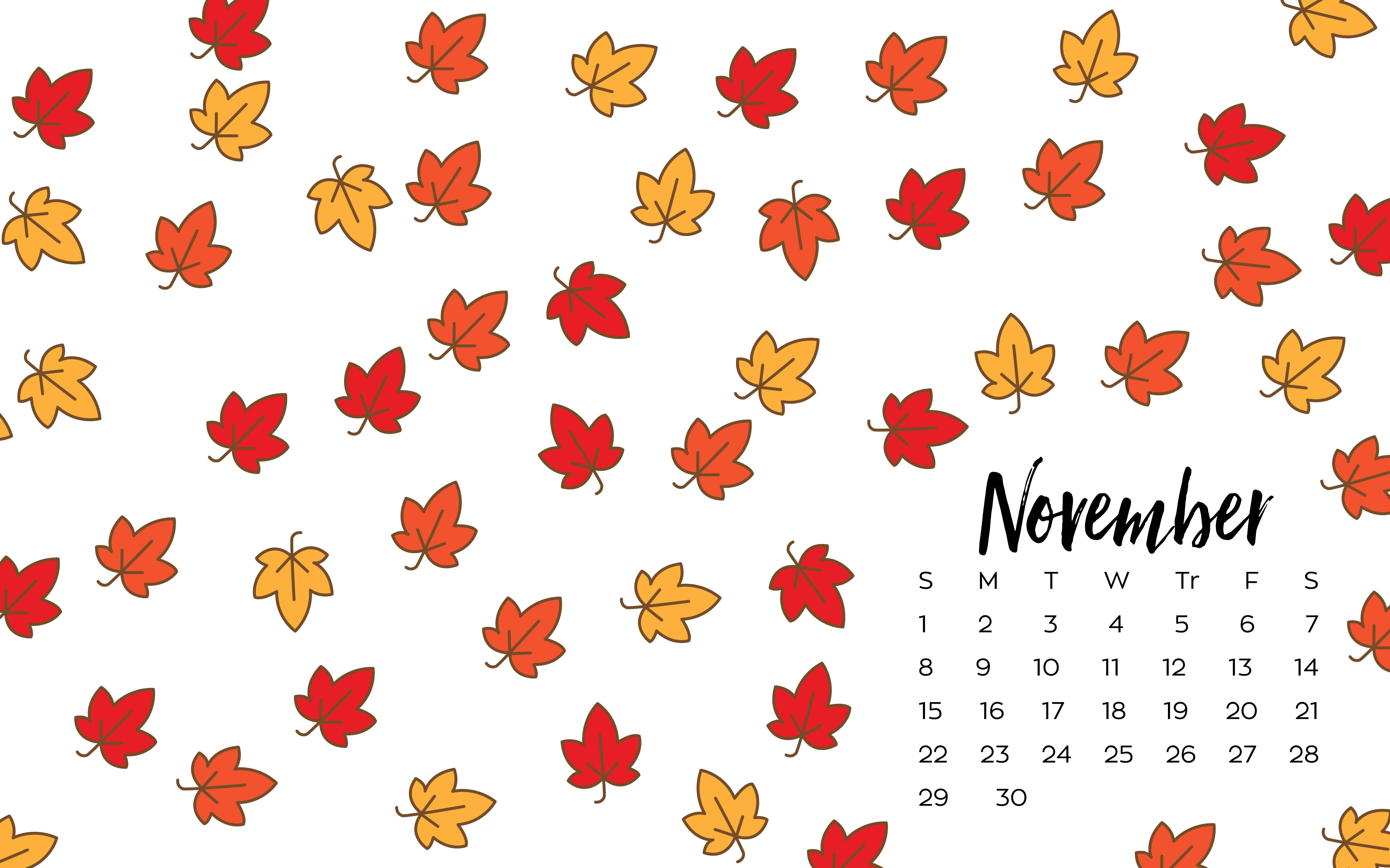 Get your FREE November 2015 Fall Desktop Wallpaper!