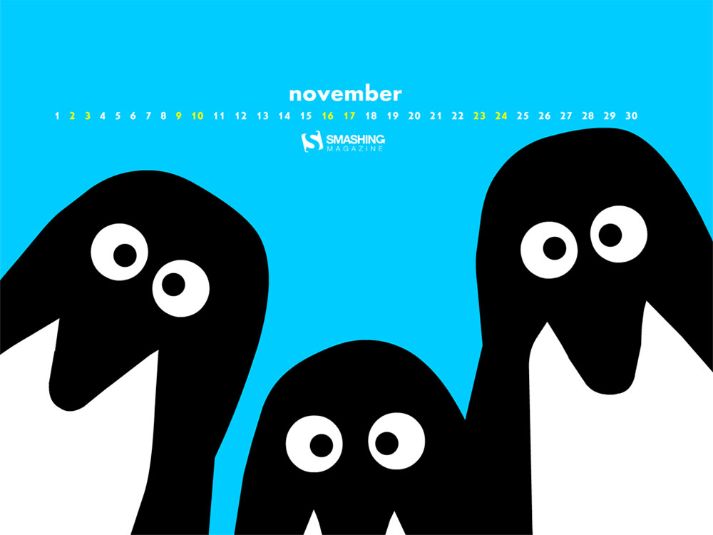 Desktop Wallpaper Calendars: November 2013 – Smashing Magazine