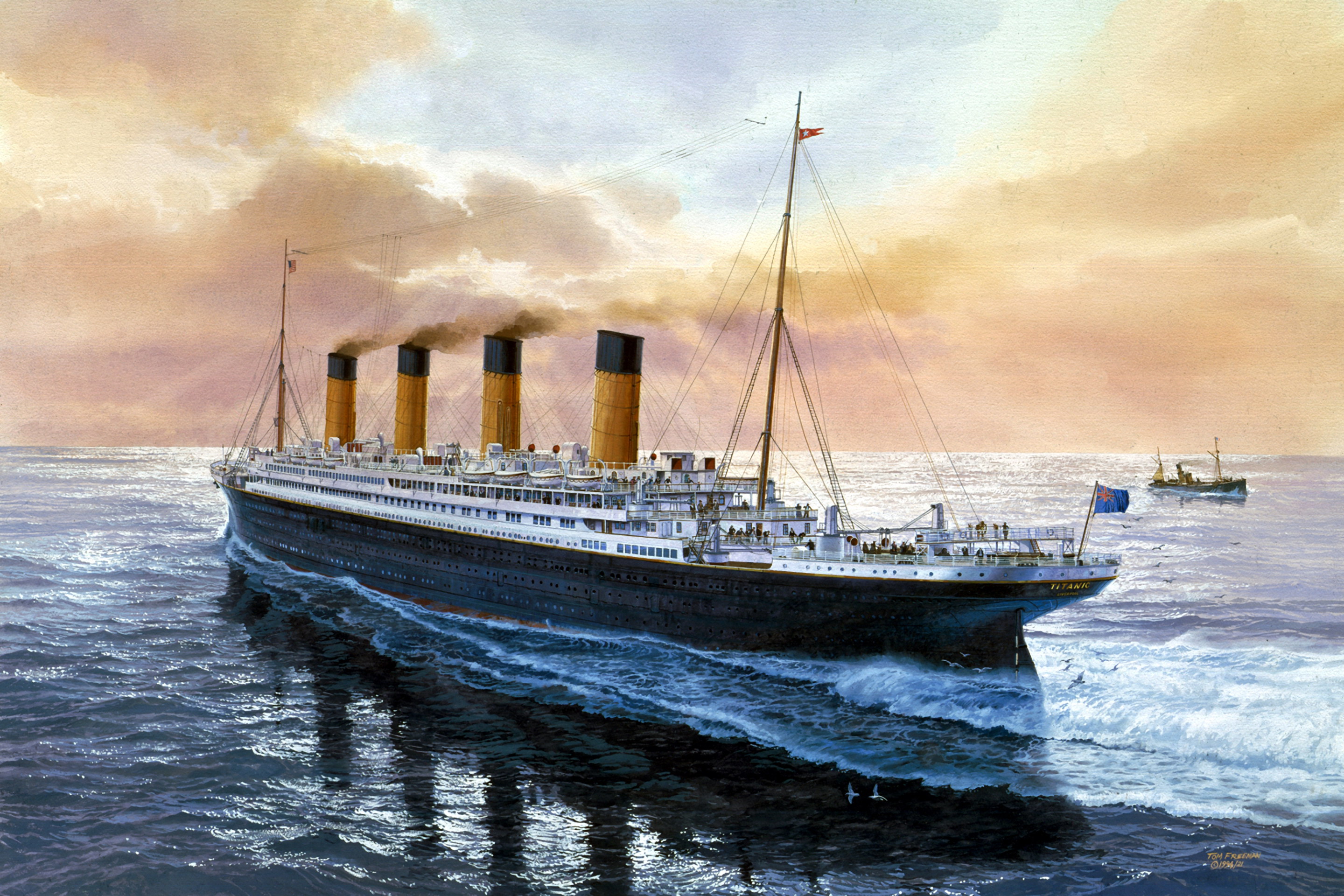 2 Titanic HD Wallpapers Backgrounds - Wallpaper Abyss