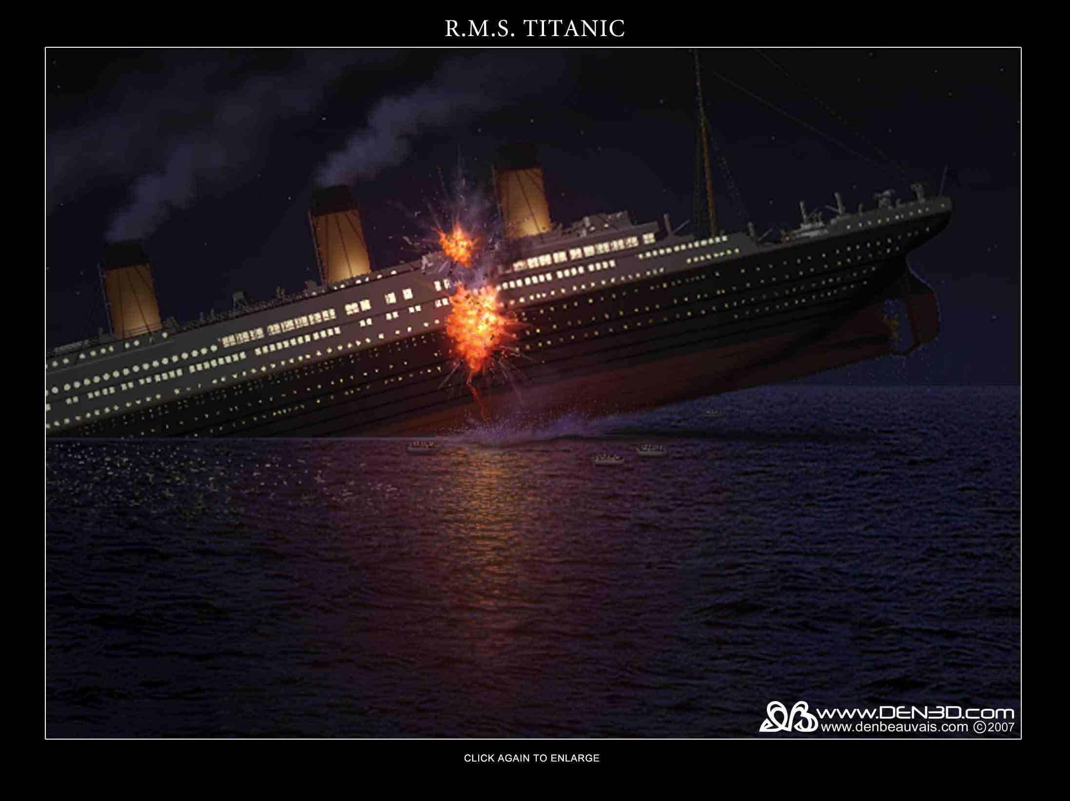 Titanic Sinking Wallpapers - Wallpaper Cave