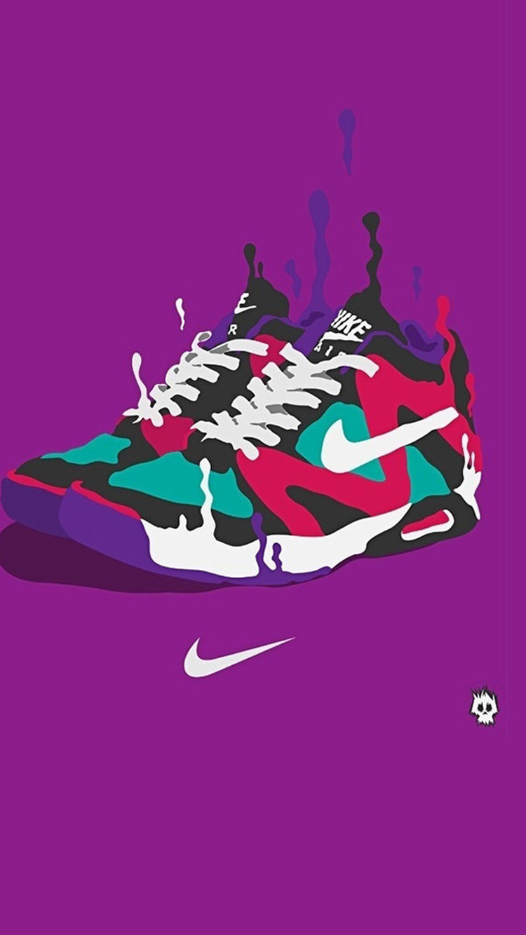 Creative Nike shoes iPhone 6 Wallpaper | iPhone 6 Wallpapers