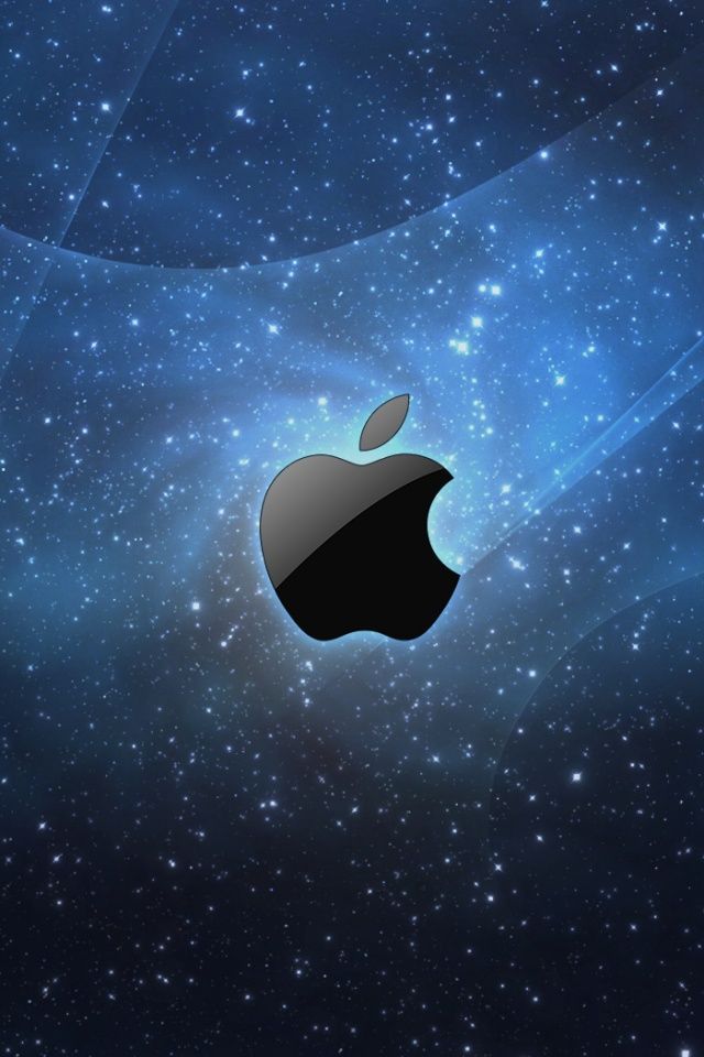 640x960 Stars and Apple Iphone 4 wallpaper