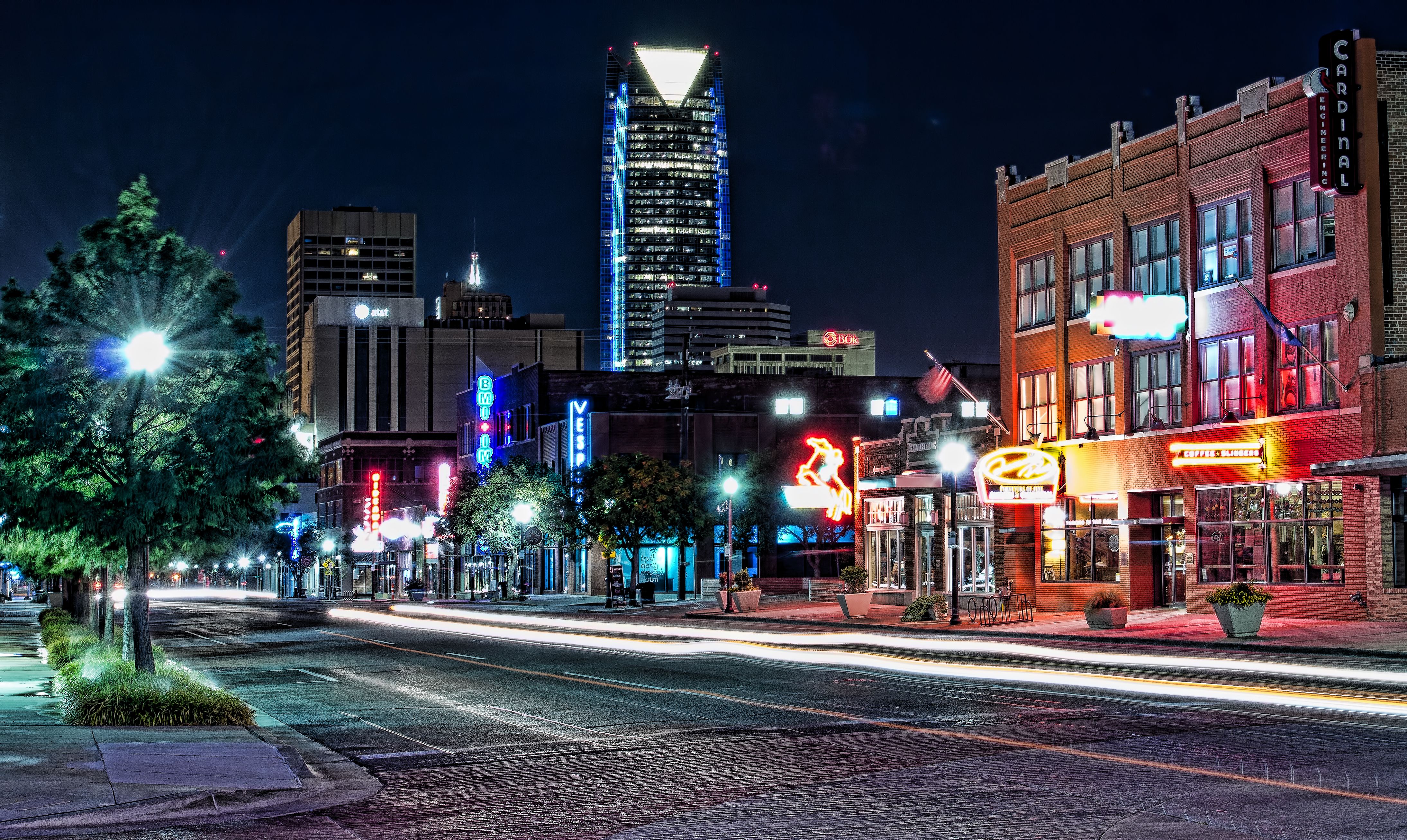 Oklahoma City Future Skyline - wallpaper.