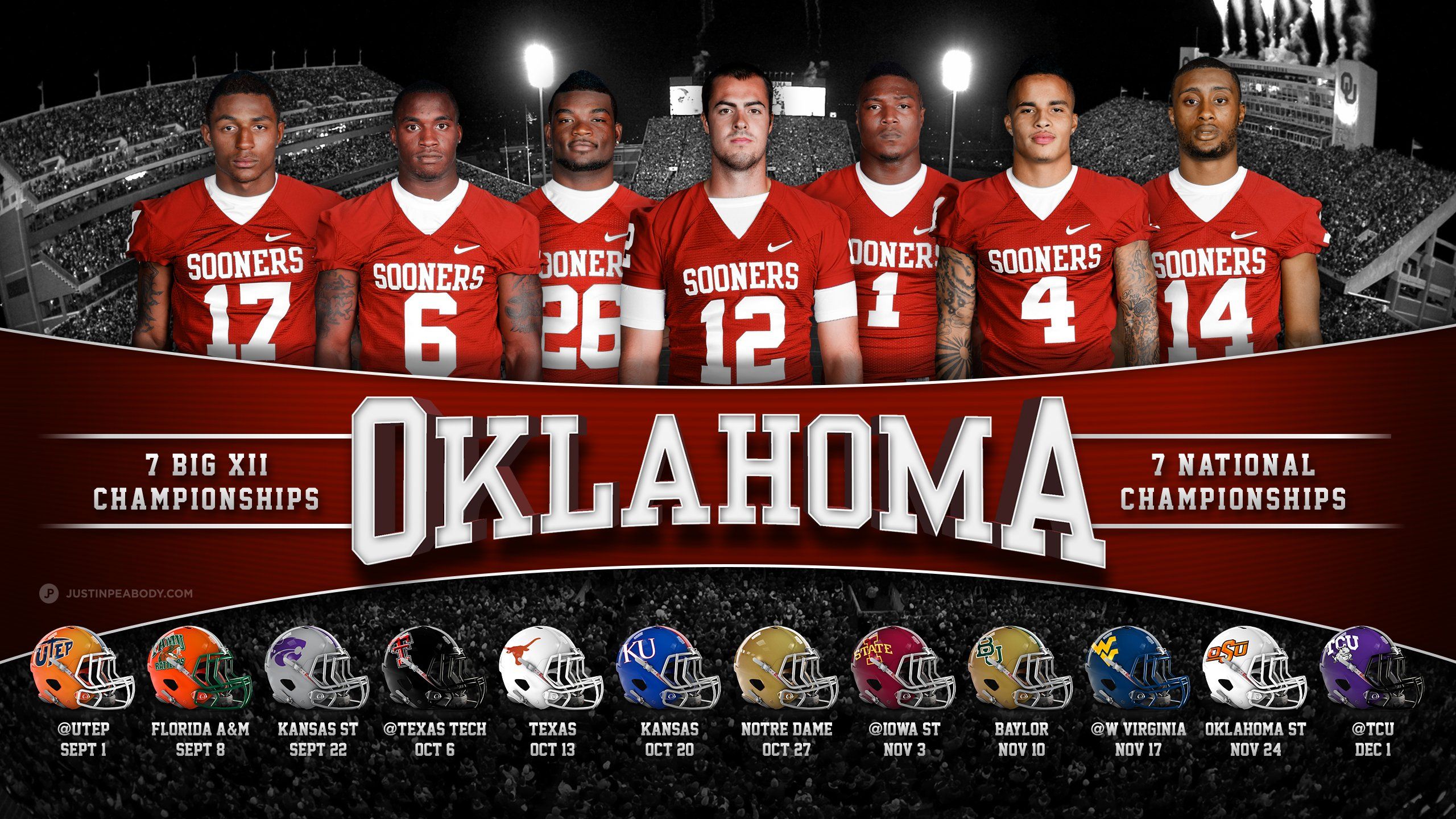 OKLAHOMA SOONERS college football wallpaper | 2560x1440 | 594058 ...
