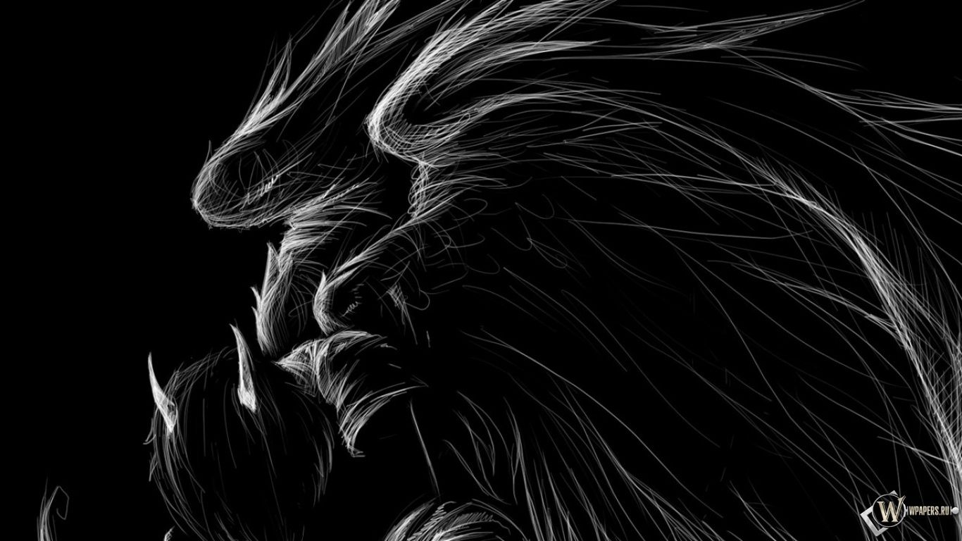 Amazing Fantasy Dark Angel Black Background HD Wallpaper Image