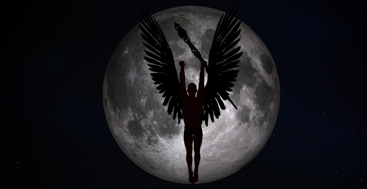 Excellent dark angel night moon wallpapers55.com - Best