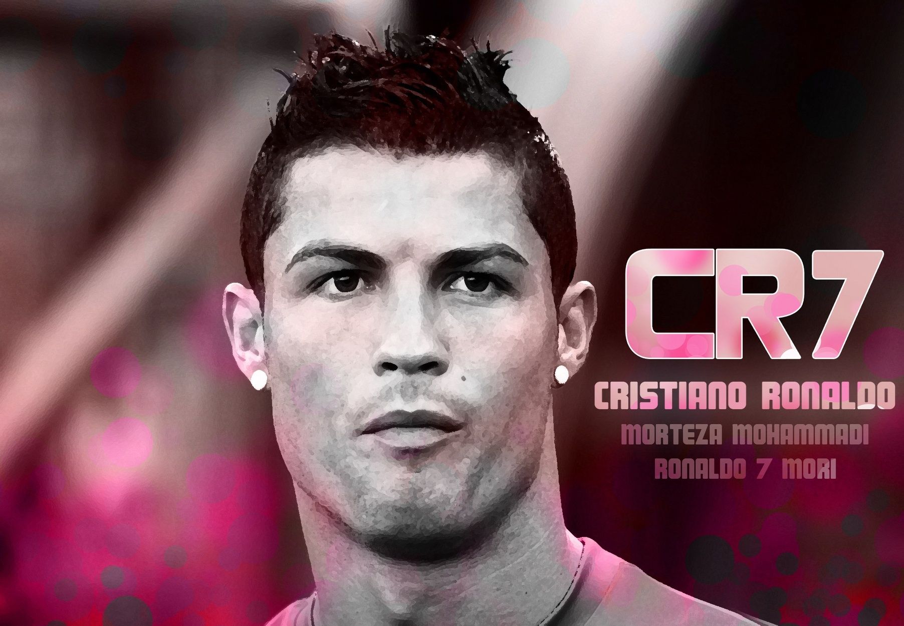 Cristiano Ronaldo Hairstyle Wallpaper Widescre Wallpaper