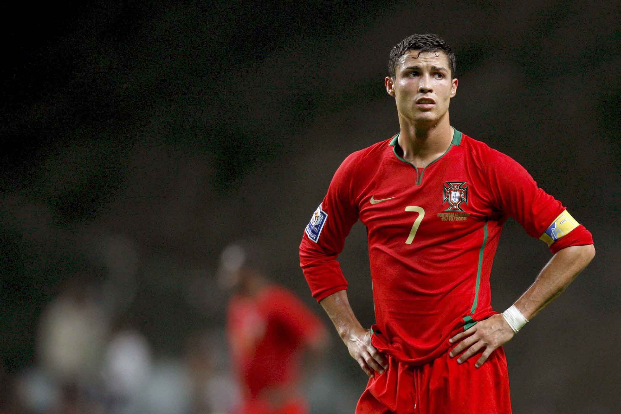 Sad Cristiano Ronaldo Portugal 2008 wallpaper - Cristiano Ronaldo ...