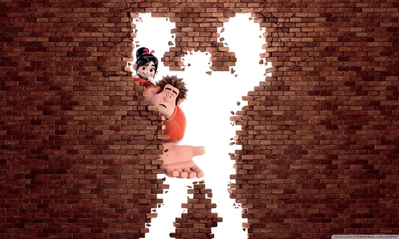 Wreck It Ralph Animation Movie HD desktop wallpaper Widescreen