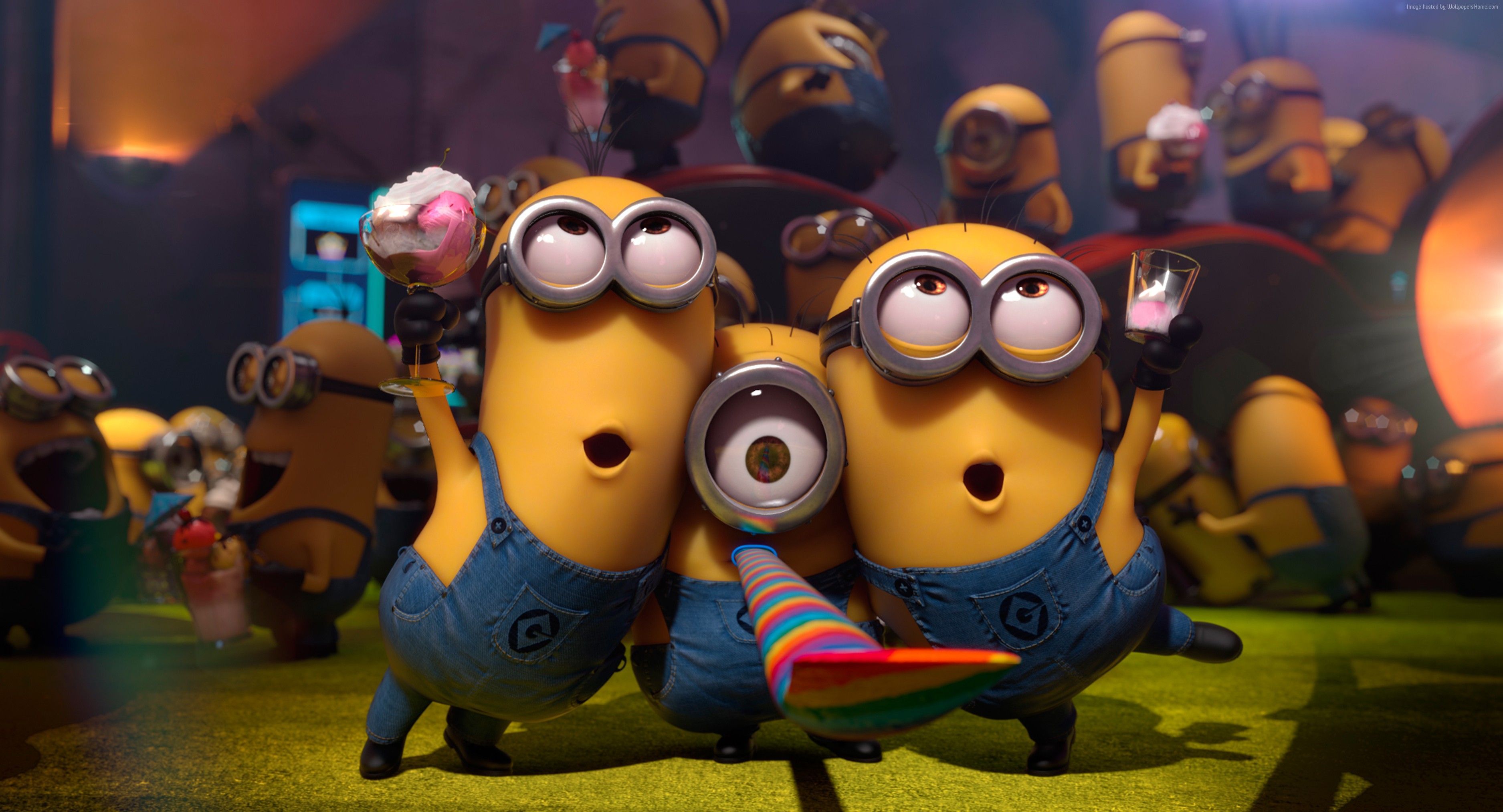 Minions Wallpaper, Movies / Most Popular: Minions, 2015, cartoon ...