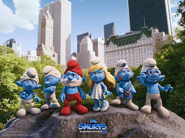 The Smurfs Movie Wallpaper 2 - Wallcoo.net