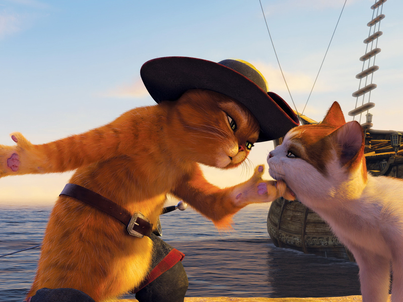 Puss in Boots HD Animated Movie wallpaper