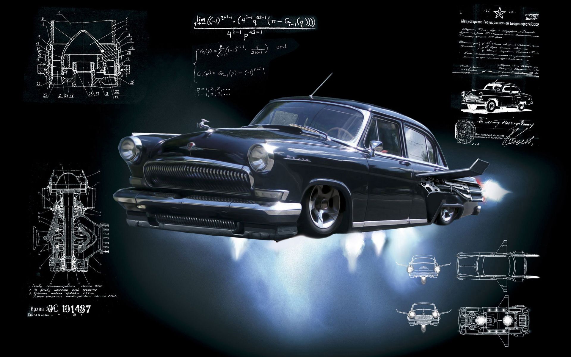 Volga GAZ-21 – “Black Lightning” | Cars from famous films