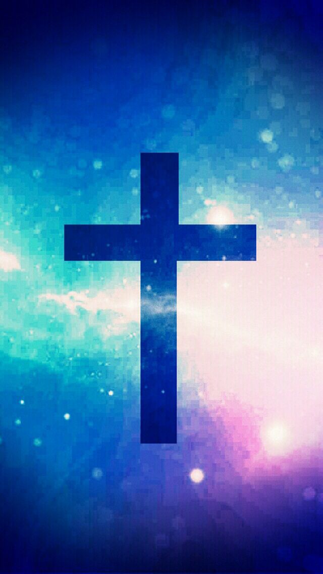 Galaxy Background with the cross super cute wallpaper i hope you