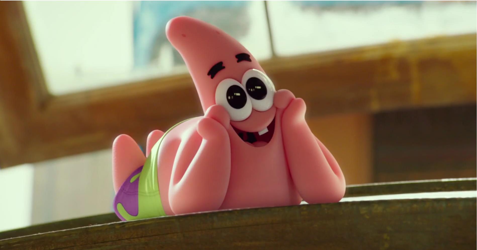 Patrick wallpaper - super cute!!(new movie) : spongebob