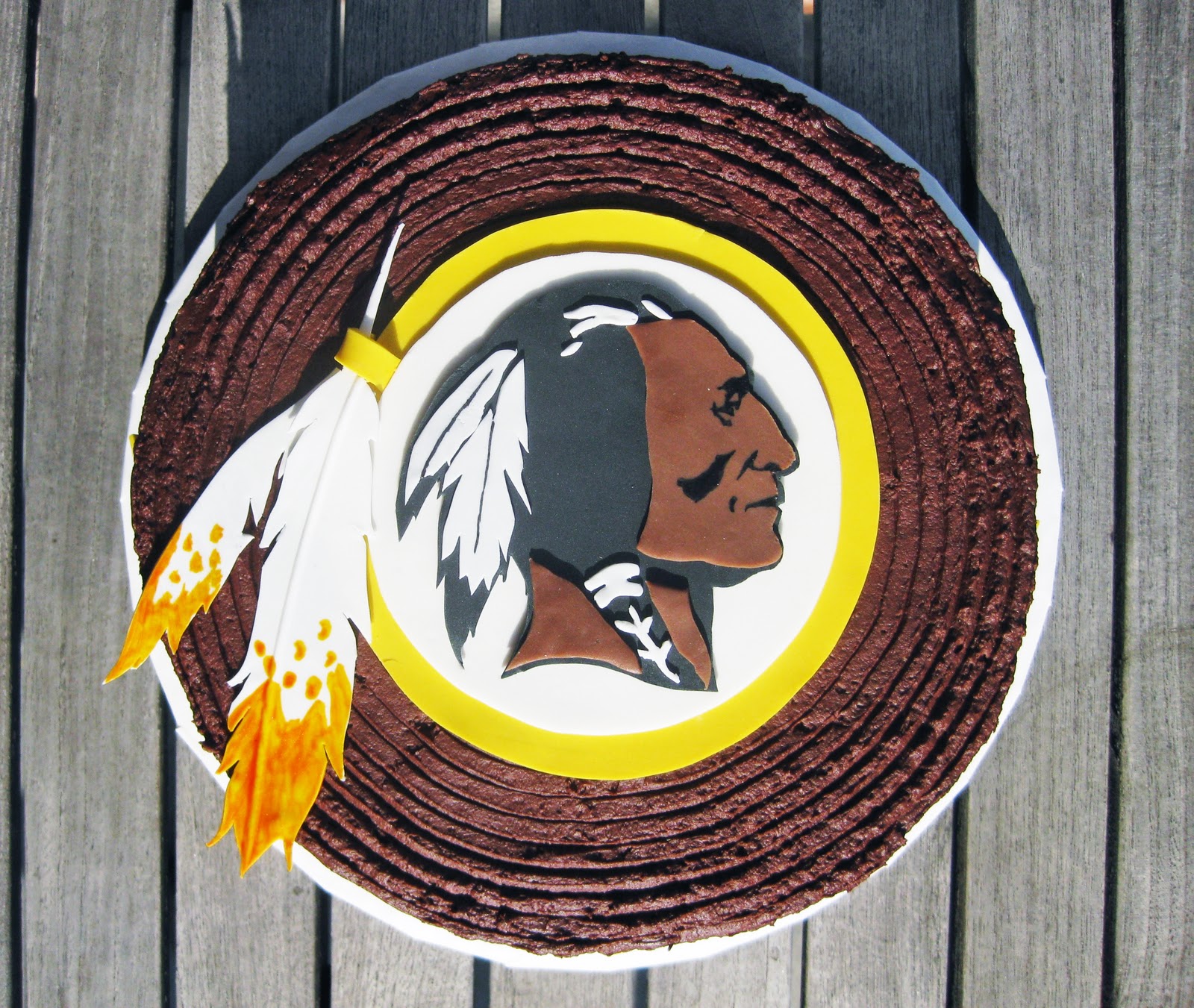 Washington Redskins Cake 2 | Chainimage