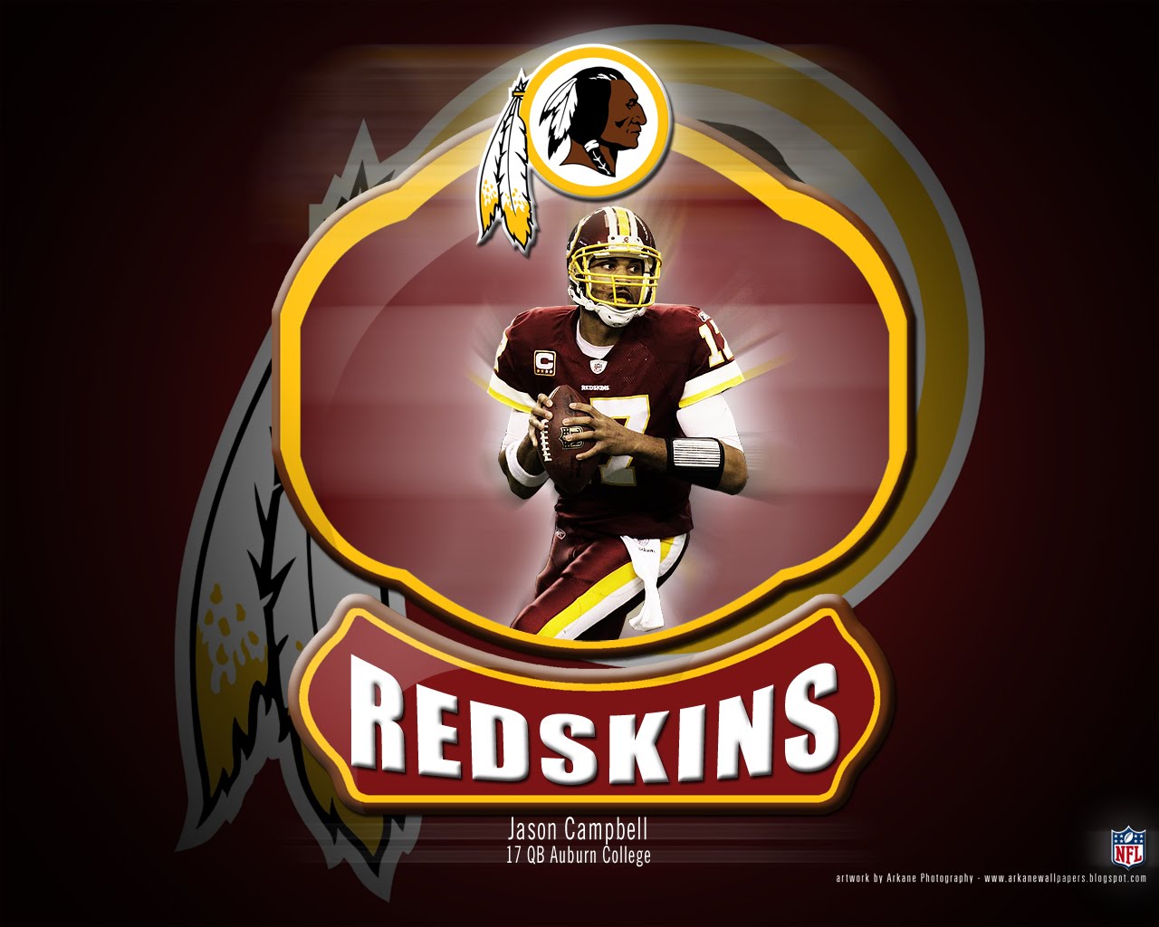 Arkane NFL Wallpapers: Jason Campbell - Washington Redskins ...