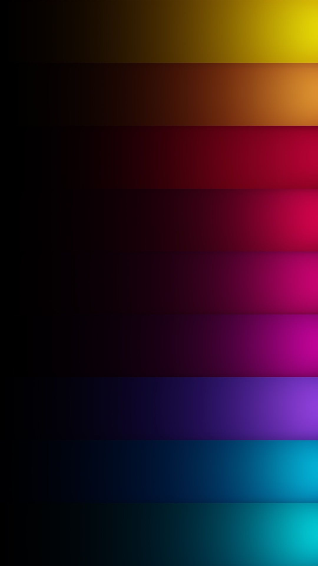 Rainbow Black Galaxy S4 Wallpaper (1080x1920)