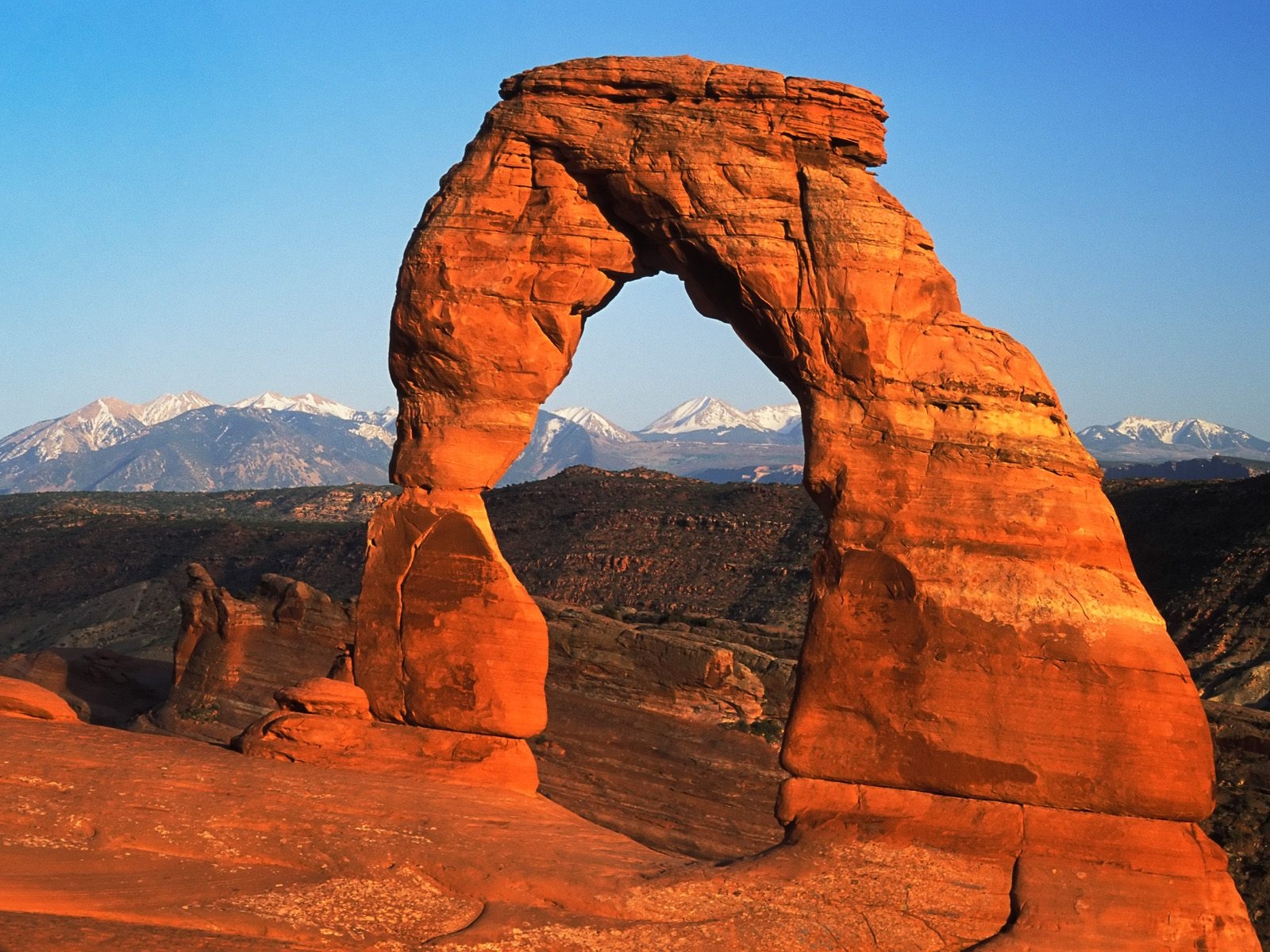 Delicate Arch, Arches National Park, Utah - Desktop Wallpaper