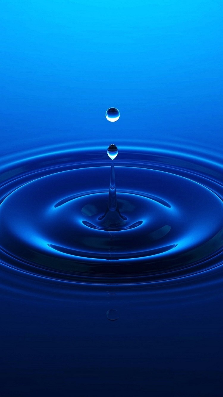 Wallpaper Iphone 6 Jumping Water Drop 4 7 Inches - 750 x 1334