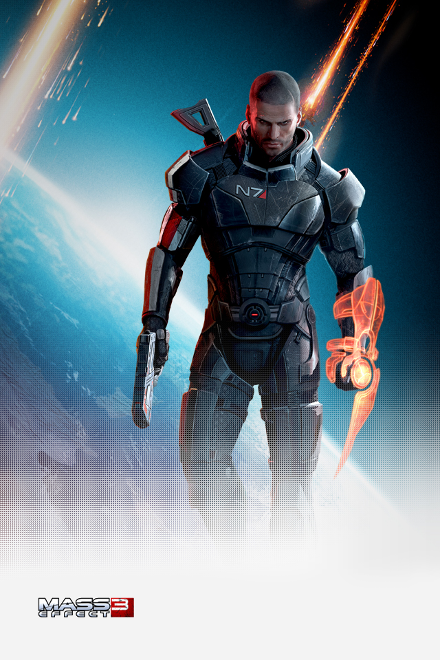 Mass Effect 3 iPhone Wallpapers